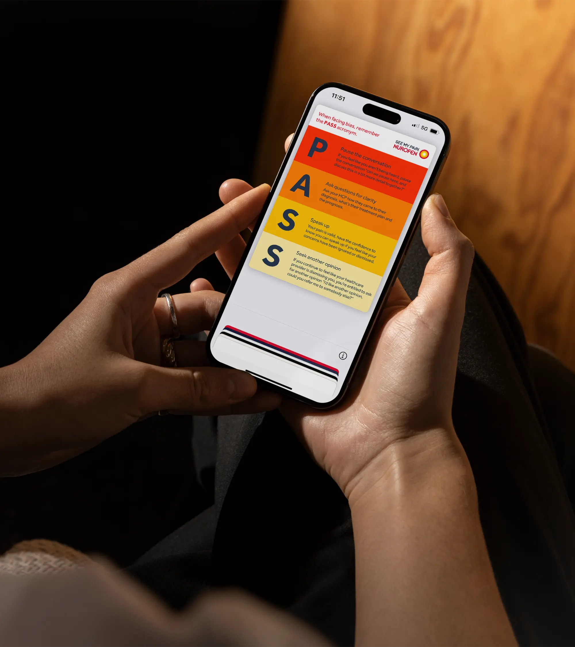 Pain Pass Apple Wallet The Pain Pass See My Pain Nurofen